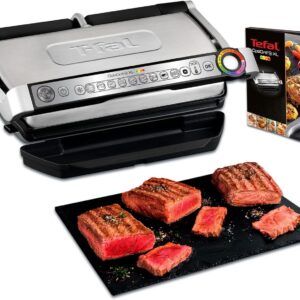 Tefal Optigrill+ XL GC722D16 - Grill électrique intelligent XL - 9 programmes automatiques mode manuel capacité jusqu'à 8 personnes