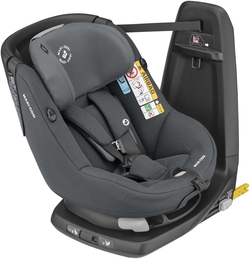 Maxi-Cosi AxissFix i-Size - Siège auto pivotant ISOFIX 4 mois à 4 ans - Rotation pratique 61-105 cm 9-18 kg