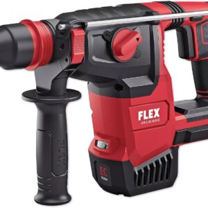 Marteau perforateur sans fil Bosch 18V CHE 2-26 18.0-EC C FLEX - Outil SDS plus sans batterie ni chargeur avec accessoires - 491314