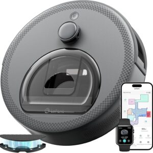 Lefant M330 Robot Aspirateur Laveur 3 en 1 - Aspiration 5000 Pa - Navigation dToF - Cartographie - Zones Virtuelles - Compatible Alexa et Application