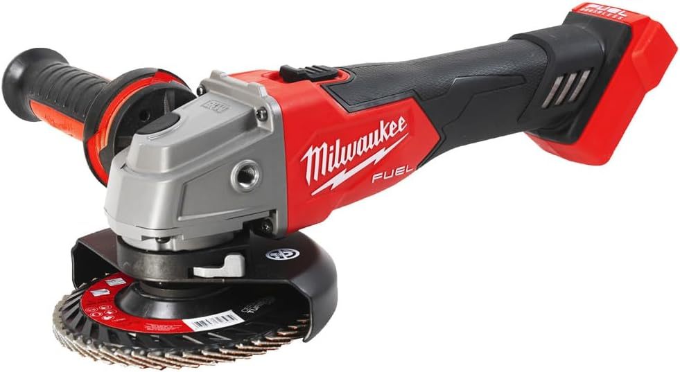 Meuleuse d'angle Milwaukee M18 FSAG 125X-0 - Sans fil 18 V pour disque 125 mm - Machine seule sans batterie - Chargeur non inclus