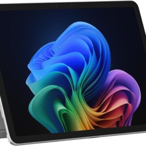 Microsoft Surface Pro Copilot Plus PC - Écran tactile LCD 12 pouces - Snapdragon X Plus RAM 16 Go stockage 512 Go - Dernier modèle Platine