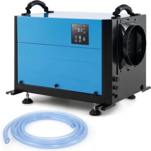 Déshumidificateur commercial RELAX4LIFE 58,5 L par jour - Débit d'air 357 m3 par heure - Trois modes et minuterie 24 h - Pour surfaces jusqu'à 80 m2