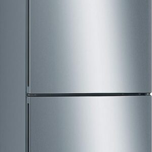 Réfrigérateur combiné Bosch KGV33VLEAS Série 4 - Capacité totale 288 L - Froid brassé - Dimensions 176 x 60 cm finition inox