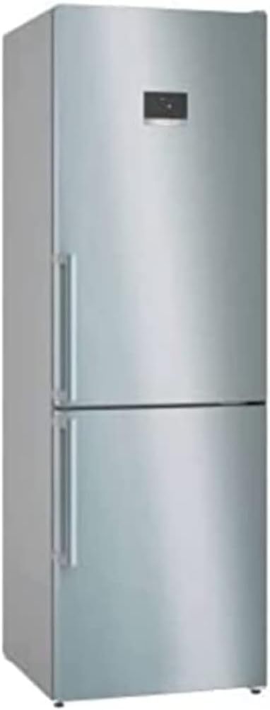 Réfrigérateur combiné Bosch KGN367ICT Série 4 - Capacité 321 L - Dimensions 186 x 60 cm - Inox anti traces de doigts
