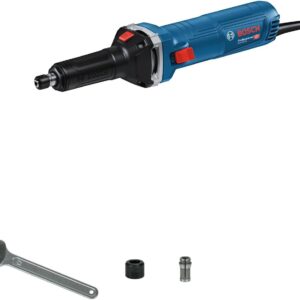 Meuleuse droite Bosch Professional GGS 30 LS - Puissance filaire 750 W - Vitesse jusqu'à 33000 tours par minute - Pince 6 mm avec clé
