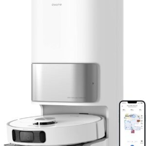 Dreame L10s Ultra Robot Aspirateur Laveur avec Base Autonettoyante - Aspiration 5300 Pa - Détection Obstacles 3D AI - WiFi Application Alexa