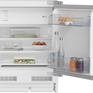 Beko BU1154HCN Réfrigérateur table top encastrable 107 L - Classe congélation 4 étoiles - Installation intégrée pantographe