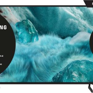 Smart TV Samsung Q7F QE43Q7FAAU 43 pouces - Écran QLED 4K Ultra HD - WiFi et fonctions connectées - Téléviseur noir pour salon