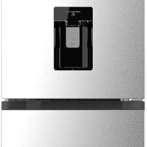 Réfrigérateur combiné Cecotec Bolero CoolMarket Combi 296 DF WD Inox E - Capacité 296 L - FastCooling et FastFreezing - Distributeur d'eau intégré