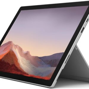 Microsoft Surface Pro 7 Tablette PC reconditionnée 12,3 pouces Intel Core i7-1065G7 - 16 Go RAM 256 Go SSD - Platine