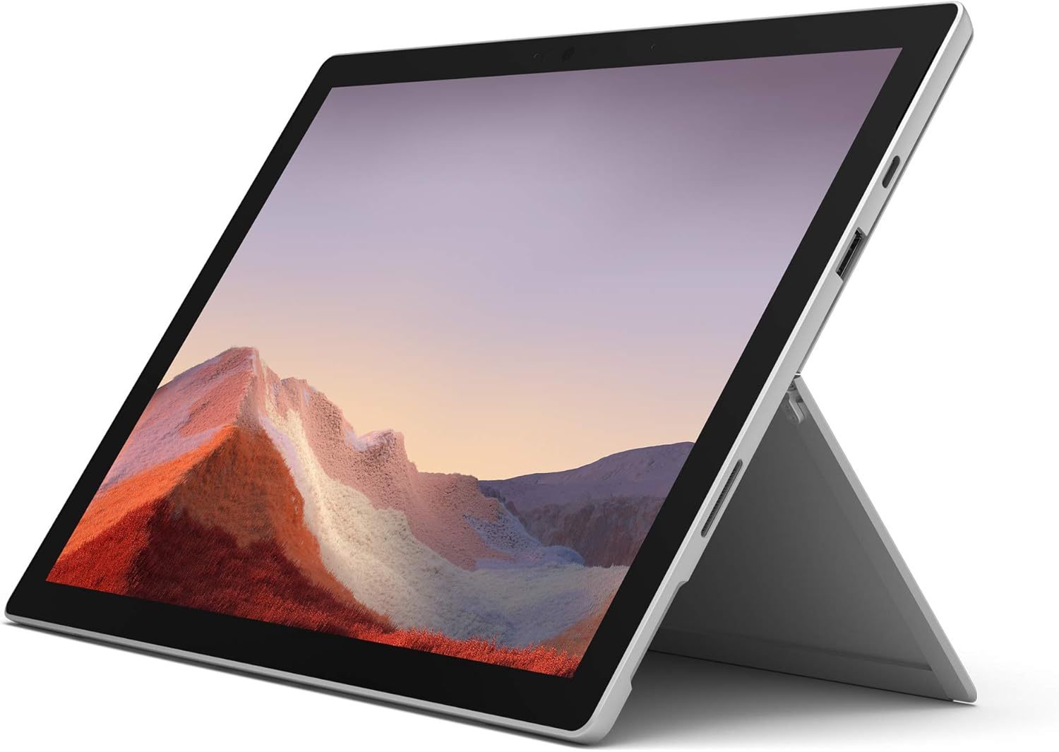 Microsoft Surface Pro 7 Tablette PC reconditionnée 12,3 pouces Intel Core i7-1065G7 - 16 Go RAM 256 Go SSD - Platine