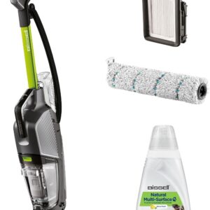 Aspirateur laveur vapeur Bissell CrossWave HydroSteam Pet 3517N - Aspire lave et sèche - Modèle filaire multi surfaces - Conçu pour les foyers avec animaux