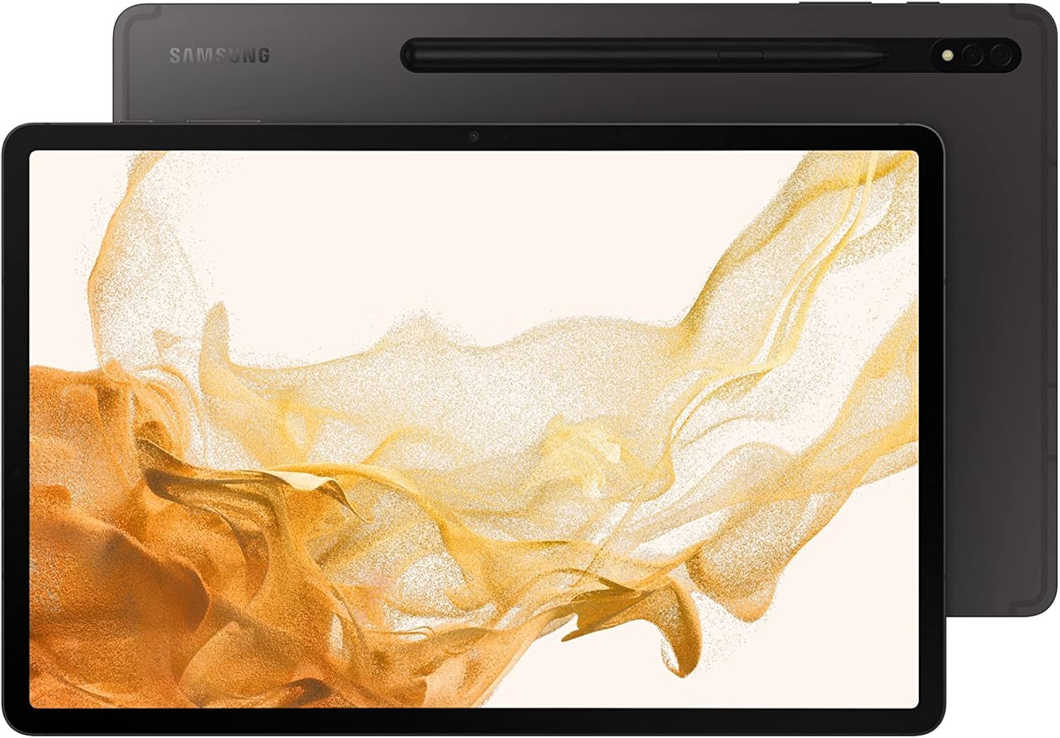 Tablette Samsung Galaxy Tab S8 Plus - Écran 12,4 pouces WiFi - RAM 8 Go stockage 128 Go - Android 12 Graphite version italienne 2022