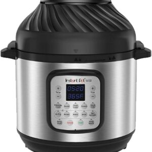 Multicuiseur Instant Pot Duo Effet Croustillant - Capacité 5,7 L et onze fonctions - Autocuiseur et friteuse à air - Cuisson lente vapeur et sous vide