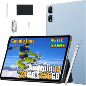 Tablette gaming Blackview Tab 16 Pro 2025 - Écran 11 pouces 2K FHD Plus 7700 mAh - Mémoire 24 Go stockage 256 Go extensible 2 To - 4G LTE WiFi 5G avec stylet