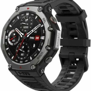 Montre outdoor Amazfit T-Rex 3 - Boîtier 48 mm et écran AMOLED - GPS double bande avec cartes hors ligne - Autonomie 27 jours et 170 modes sportifs