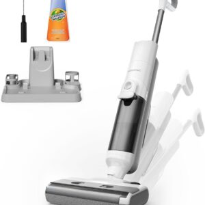 Aspirateur laveur sans fil Proscenic F10 Ultra - Autonomie 60 minutes - Nettoyage humide et sec avec bac 1,3 L - Auto nettoyage des angles et bords