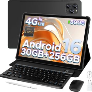 Tablette DOOGEE Tab G6 4G 11 pouces - Android 16 écran 90 Hz - Mémoire 30 Go stockage 256 Go extensible 2 To - Batterie 8000 mAh double SIM