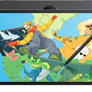 Ugee UT3 Tablette graphique Android 14 14,25 pouces écran 2.4K - Processeur Octa Core 8 Go RAM 256 Go stockage - Double caméra 13 MP 5 MP avec U-Pencil