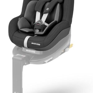 Siège auto Maxi-Cosi Pearl Pro 2 i-Size Authentic Black - De 67 à 105 cm et 6 mois à 4 ans - Installation ISOFIX - Utilisation dos ou face à la route