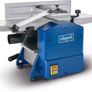 Scheppach HMS850 Raboteuse dégauchisseuse compacte 1250W - Largeur de rabotage 204 mm avec fers acier rapide