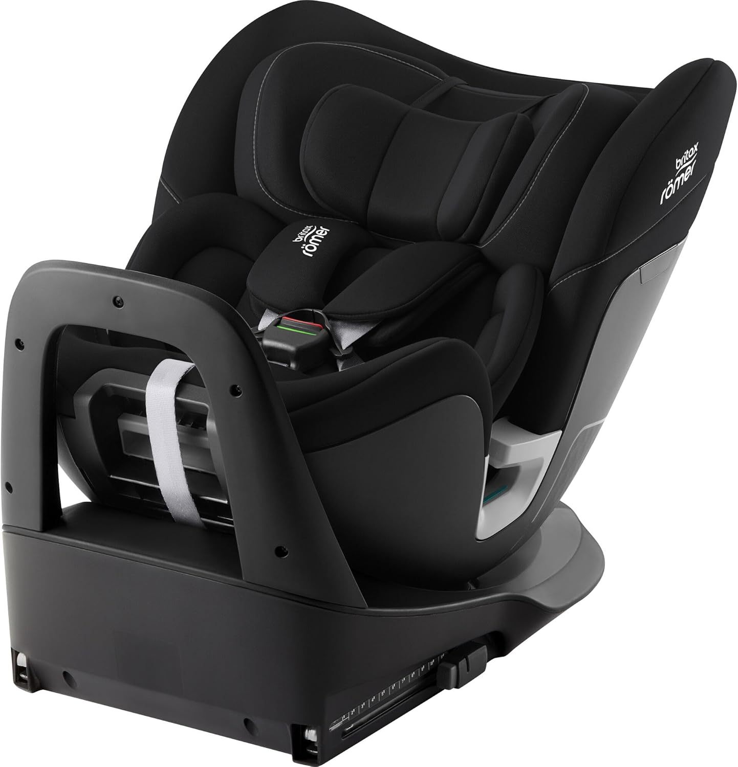 BRITAX RÖMER RIDER i-Size - Siège auto bébé enfant ISOFIX 40-125 cm - Jambe de force naissance à 7 ans Space Black
