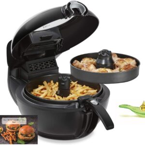 Friteuse à air chaud Tefal ActiFry Genius XL YV9708 - Capacité 1,7 kg et puissance 1500 W - Technologie deux en un - Neuf programmes automatiques