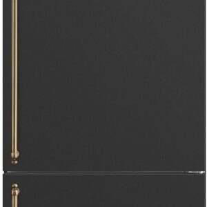 SMEG FA8005RAO5 Combiné réfrigérateur congélateur anthracite 195 x 70 cm - Appareil grande capacité avec congélateur bas