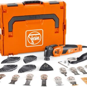 Outil multifonction FEIN MultiMaster MM 700 Max Top - Moteur 450 W et système antivibration - Porte outil StarlockPlus QuickIN - Plus de 60 accessoires