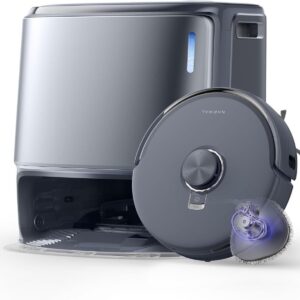 Robot aspirateur laveur NARWAL Freo Z10 Ultra - Aspiration 18000 Pa et station tout en un - Serpillière dynamique extensible - Anti enchevêtrement humide et sec