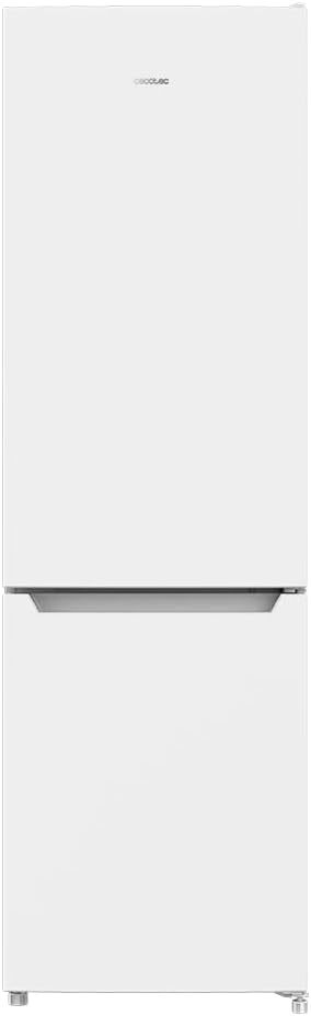 Réfrigérateur combiné Cecotec Bolero CoolMarket Combi 250 White E - Capacité 250 L - Total No Frost et Multi Air Flow - Deux tiroirs