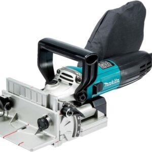 Lamelleuse Makita PJ7000J - Puissance 701 W pour assemblages en bois - Fraisage précis pour lamelles - Coffret Makpac inclus