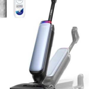 Aspirateur laveur Tineco Floor One S9 Artist - Aspiration 22 kPa et autonomie 50 minutes - SmoothDrive 360 et position à plat - FlashDry 85 C