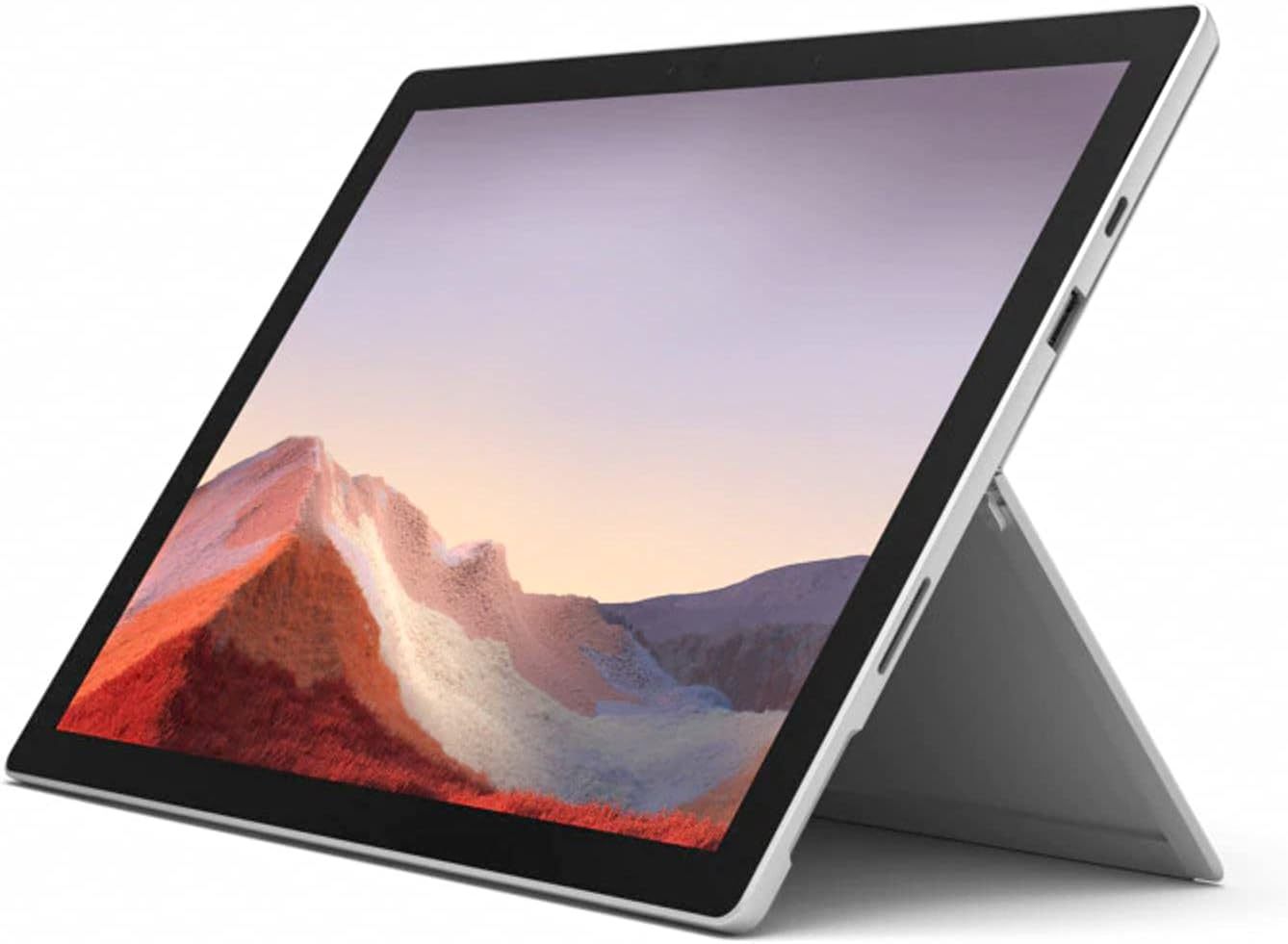 Microsoft Surface Pro 7+ Tablette PC reconditionnée 12,3 pouces Intel Core i7-1165G7 - 16 Go RAM 256 Go SSD - Platine
