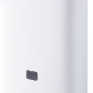 Déshumidificateur électrique 90 L par jour - Anti moisissures avec pompe de relevage 5 m - Silencieux 43 dB pour cave chambre et salle de bain - Jusqu'à 240 m2 blanc
