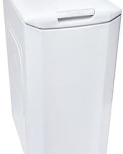Lave-linge top Candy CST 472DE-1-47 - Chargement par le dessus - Format adapté aux espaces étroits - Appareil pour linge et vêtements quotidiens
