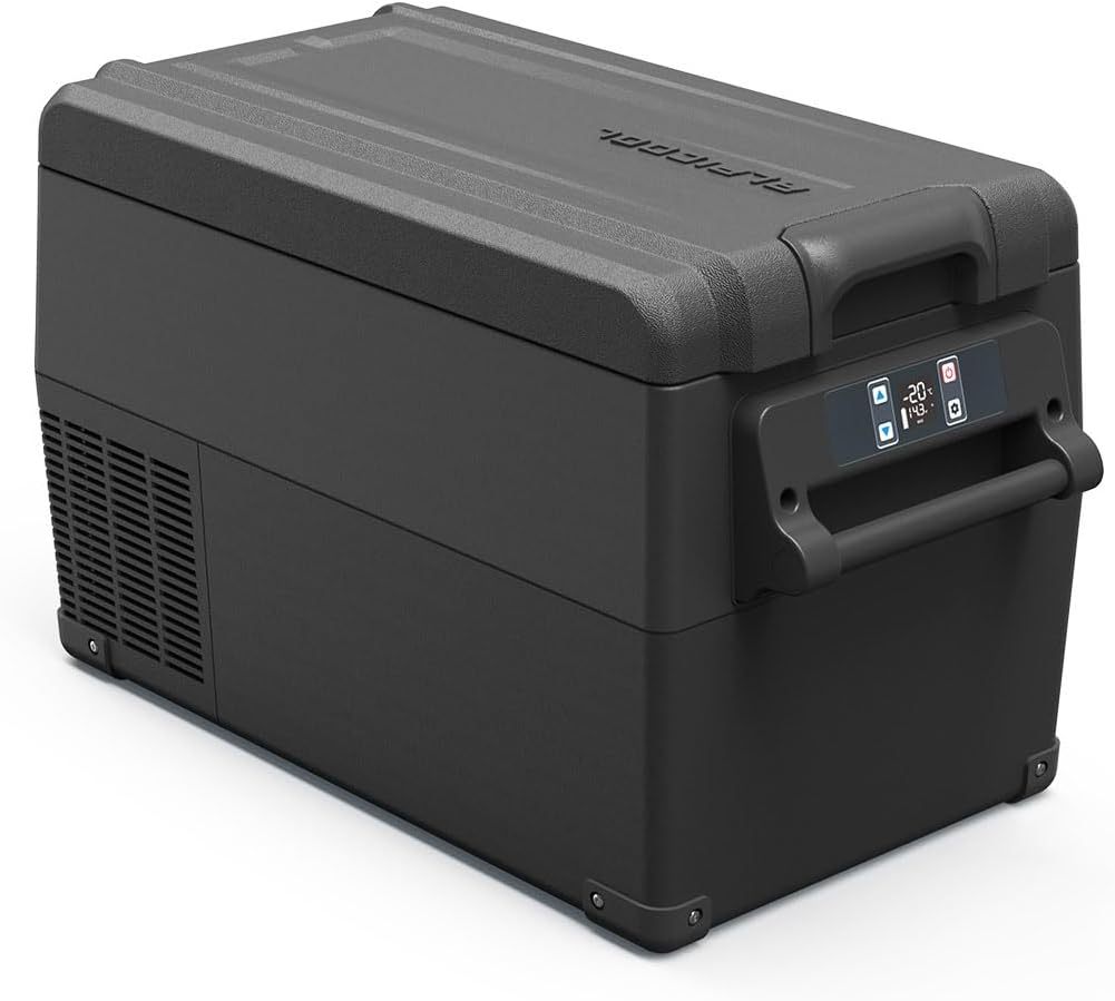 Glacière portable Alpicool NCF35 - Capacité 35 L - Température réglable de moins 20 C à 20 C - Alimentation 12 V 24 V pour voiture et maison