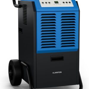 Déshumidificateur Klarstein DuraDry 50 L par jour - Réservoir 5,5 L - Dégivrage automatique et filtre lavable - Pour grands espaces et sous-sols