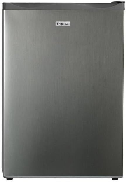 Réfrigérateur table top FrigeluX R4TT140XE - Capacité 108 L - Finition argentée - Format compact pour cuisine et petit espace