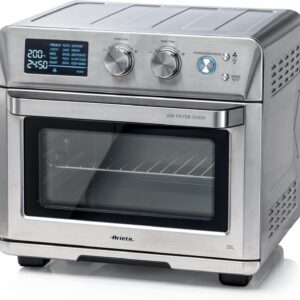 Ariete 4629/11 Four électrique et friteuse à air chaud 25 L - Air Fryer multifonction 15 fonctions 1700 W argent