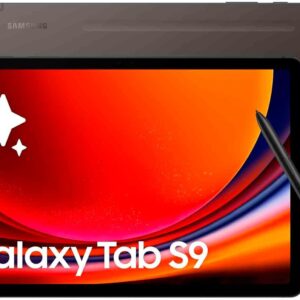 Tablette Samsung Galaxy Tab S9 avec Galaxy AI - Écran 11 pouces et stockage 128 Go - WiFi lecteur microSD Android - S Pen inclus finition anthracite