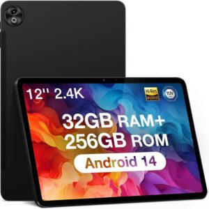 Tablette gaming DOOGEE T20 Ultra - Écran 2,4K 12 pouces Android 14 - Helio G99 mémoire 32 Go stockage 256 Go - Batterie 10800 mAh 4G LTE WiFi 5G