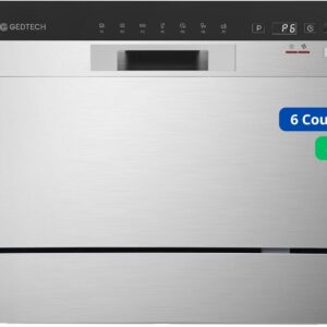 GEDTECH GLV6T47SL Lave vaisselle table top 6 couverts - 47 dB départ différé