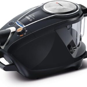 Aspirateur traîneau sans sac Bosch Série 8 BGS7MS64 - Technologie ProSilence - Système SensorBagless - Nettoyage automatique du filtre finition noire