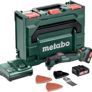 Outil multifonction sans fil Metabo PowerMaxx MT 12 - Batterie 12 V format compact - Deux batteries 2 Ah et lumière LED - Accessoires inclus