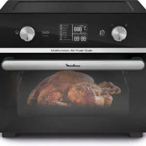 Air fryer Moulinex Easy Fry AL605820 - Capacité 20 L et dix programmes - Multicuiseur et four compact - Trois niveaux avec technologie Extra Crisp
