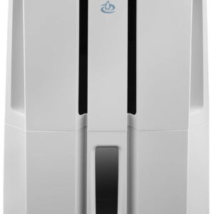 De'Longhi Tasciugo AriaDry DD230P - Déshumidificateur portable 30 L par jour - Séchage anti moisissure pompe de drainage écran LCD et minuteur - Réservoir 7 L blanc