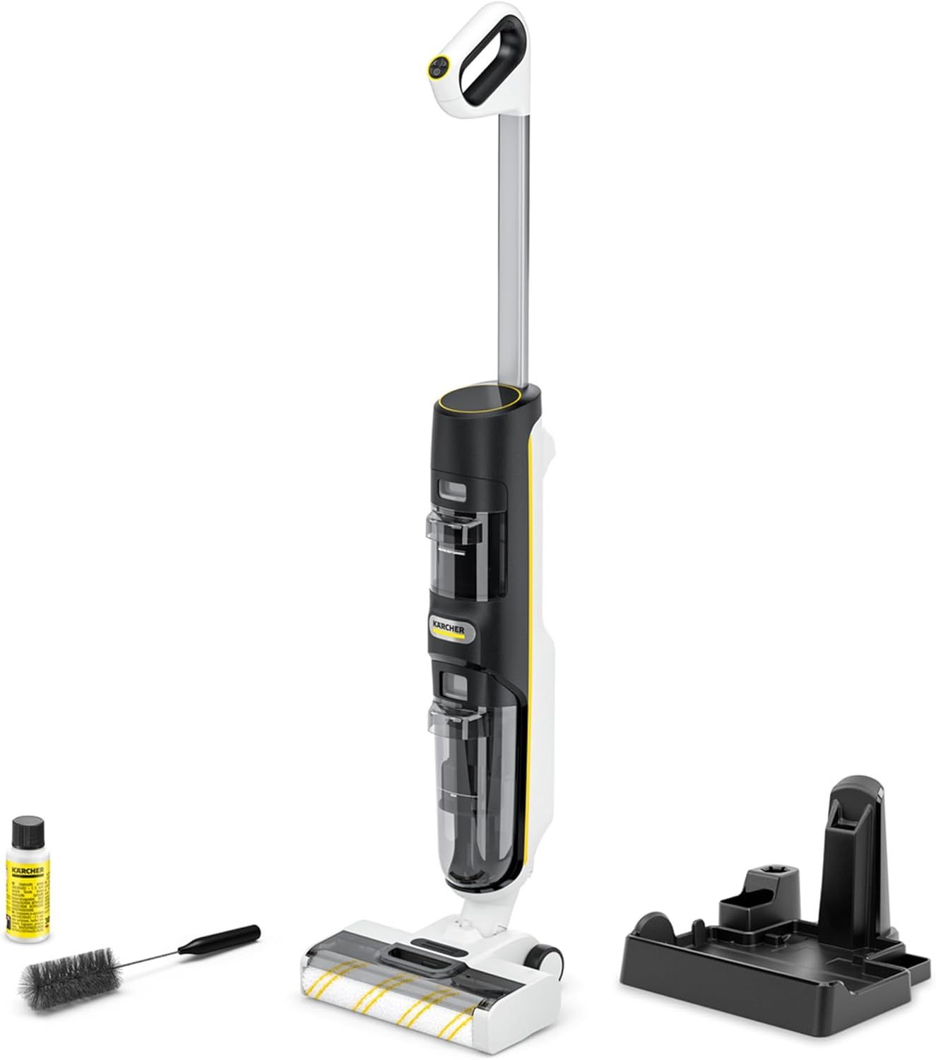 Kärcher FCV 4 Aspirateur laveur de sols - 4 modes de nettoyage autonomie 45 minutes surface couverte 200 m²