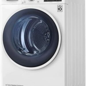 LG RH80V9AVHN Sèche linge pompe à chaleur 8 kg - DUAL Inverter WiFi SmartThinQ Eco Hybrid Allergy Care classe A+++ blanc